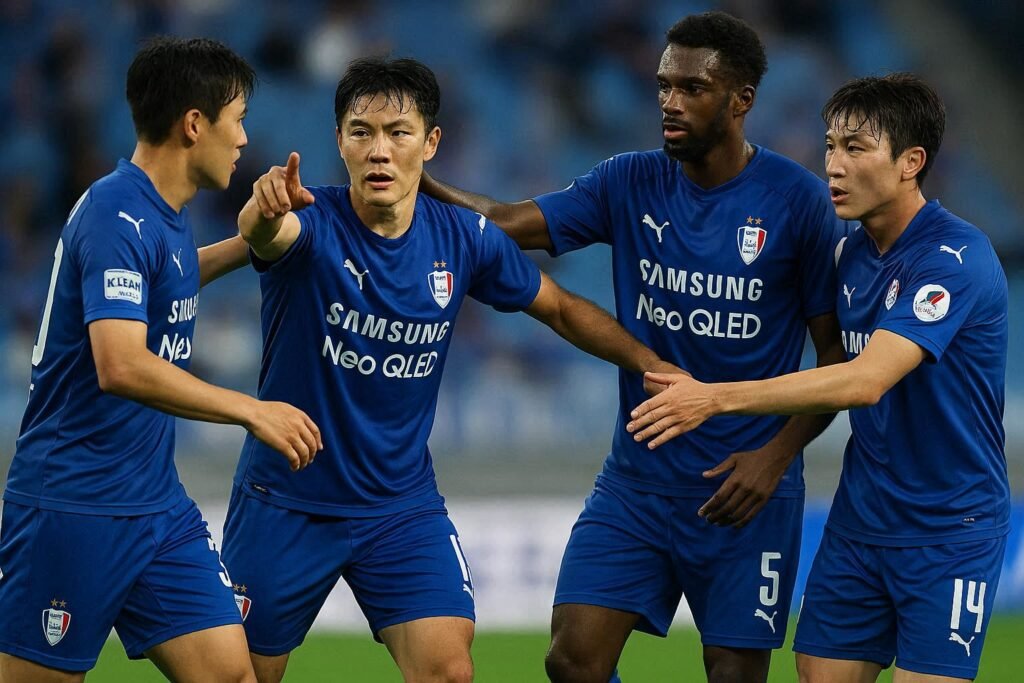 Suwon Samsung Bluewings Defensive Cohesion Driving K League 2 Form