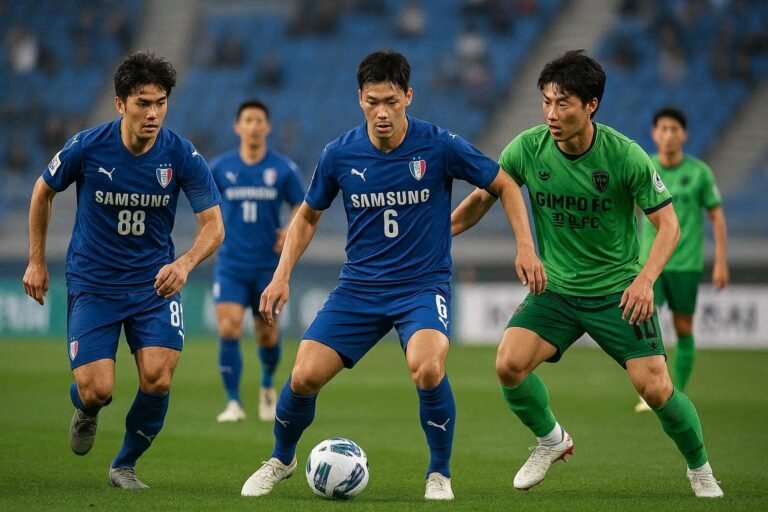 Suwon Samsung Bluewings vs. Gimpo FC Structural Lessons in Squad Rotation